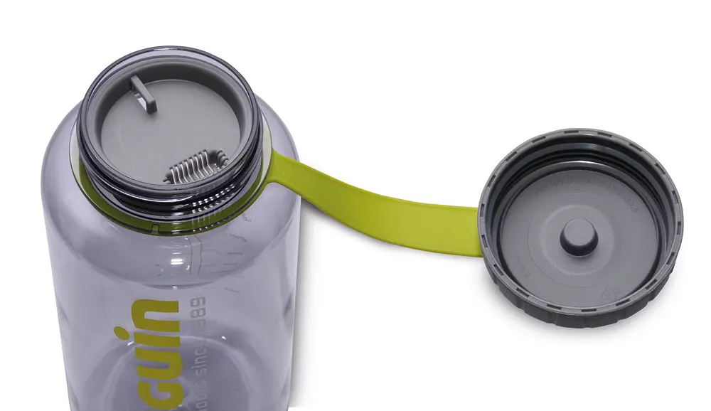 Фляга Pinguin Tritan Fat Bottle BPA-free 1 л Сірий - фото 3