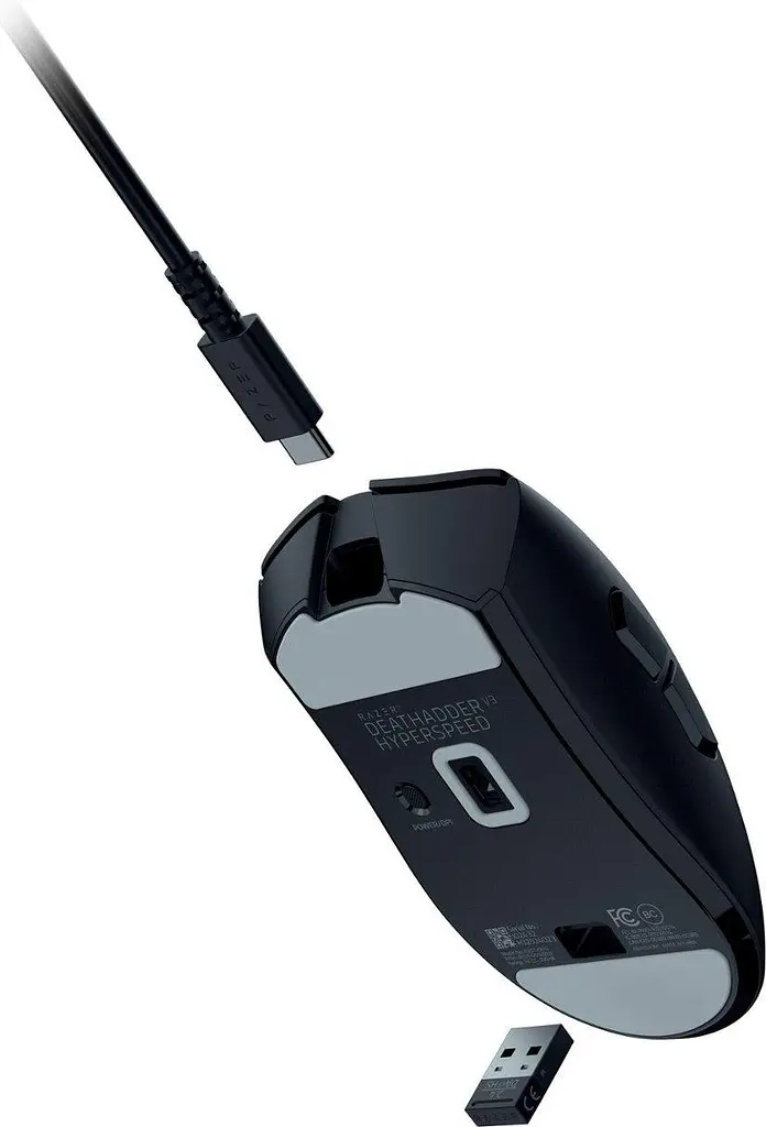 Миша бездротова Razer DeathAdder V3 Hyperspeed Чорний (RZ01-05140100-R3G1) - фото 6