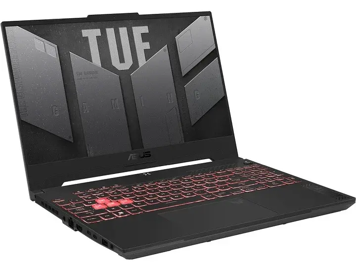 Ноутбук ASUS TUF Gaming A15 Mecha Gray 15.6" IPS Full HD 144 Гц AMD Ryzen 7 8845HS RAM16 ГБ/SSD 1000 ГБ RTX 4070 Refurbished - фото 2