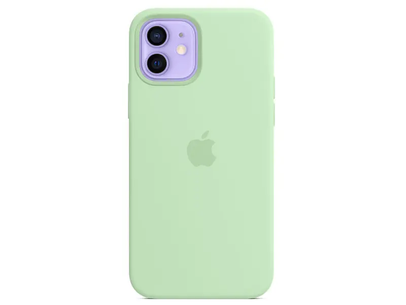Чехол Apple Silicone Case for iPhone 12 Pro Max HQ Pistachio - фото 6