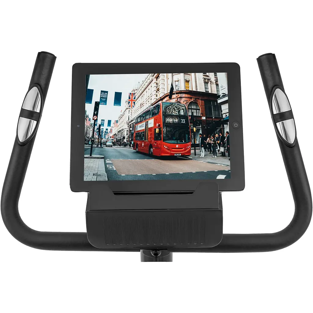 Велотренажер Hop-Sport HS-003H Eclips черно-серый - фото 3