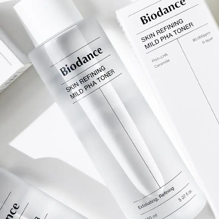 Зміцнювальний тонер з PHA-кислотою Skin Refining Mild PHA Toner Biodance 150 мл - фото 3