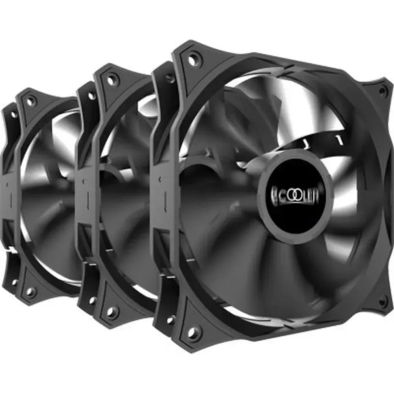 Кулер до корпусу PcCooler DN 120 BK 3in1