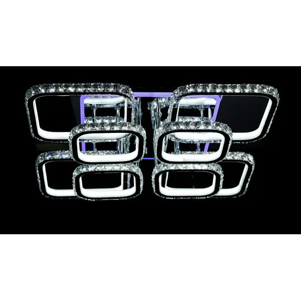 Стельова LED люстра з пультом і нічником Splendid-Ray 30-4023-20 - фото 2