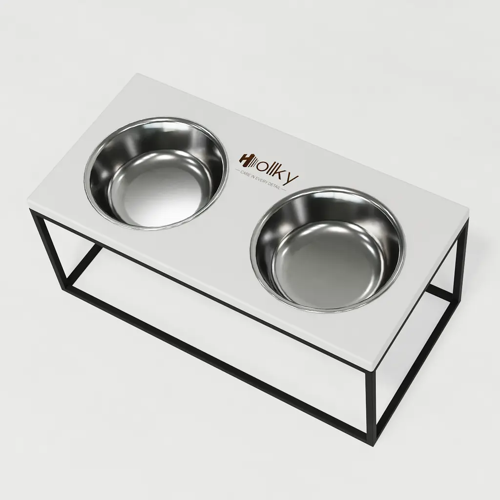 Hollky Base XL20 — миски на подставке для больших собак (2 × 1,8 л) - фото 4