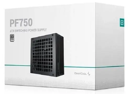 Блок живлення 750 Вт, PF750, Black, 80+ Standard, Active PFC, 12 см Deepcool teh0034027 - фото 8