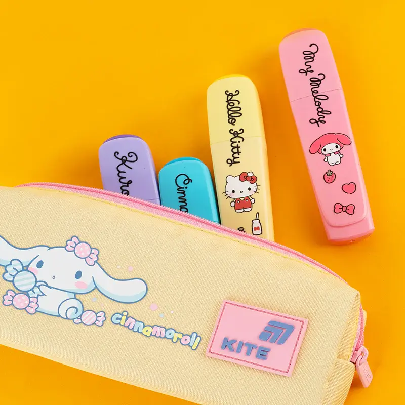Маркер Highlighter Kite Hello Kitty and friends набор из 4-х цветов (HK26-444) - фото 5