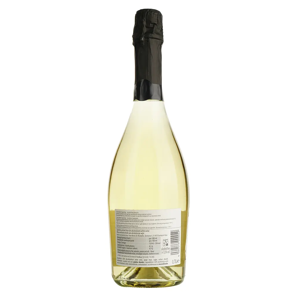 Вино ігристе безалкогольне Free Feather Alcoholfree Sparkling біле напівсолодке 0.75 л - фото 2