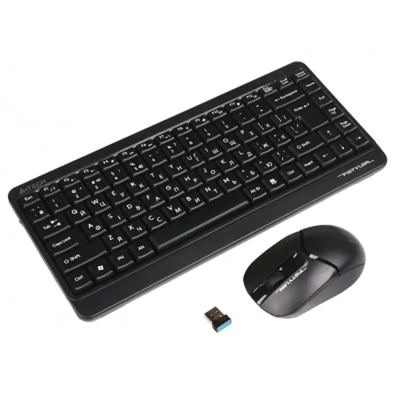 Комплект A4Tech FG1112 Wireless Black (4711421959339) - фото 4