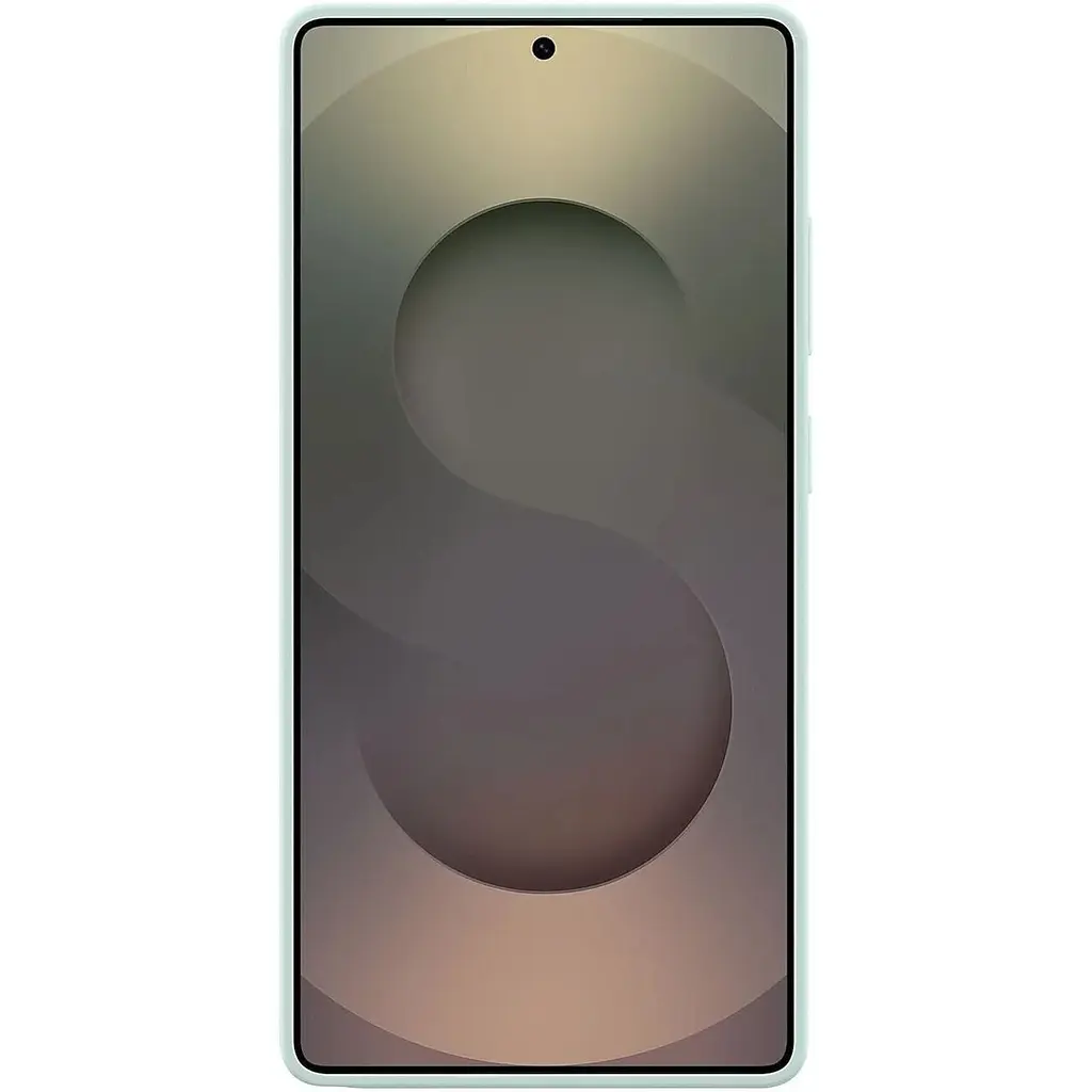 Оригінальний протиударний силіконовий чохол Samsung Silicone Case для Galaxy S25 Ultra Mint EF-PS938CMEGWW - фото 7