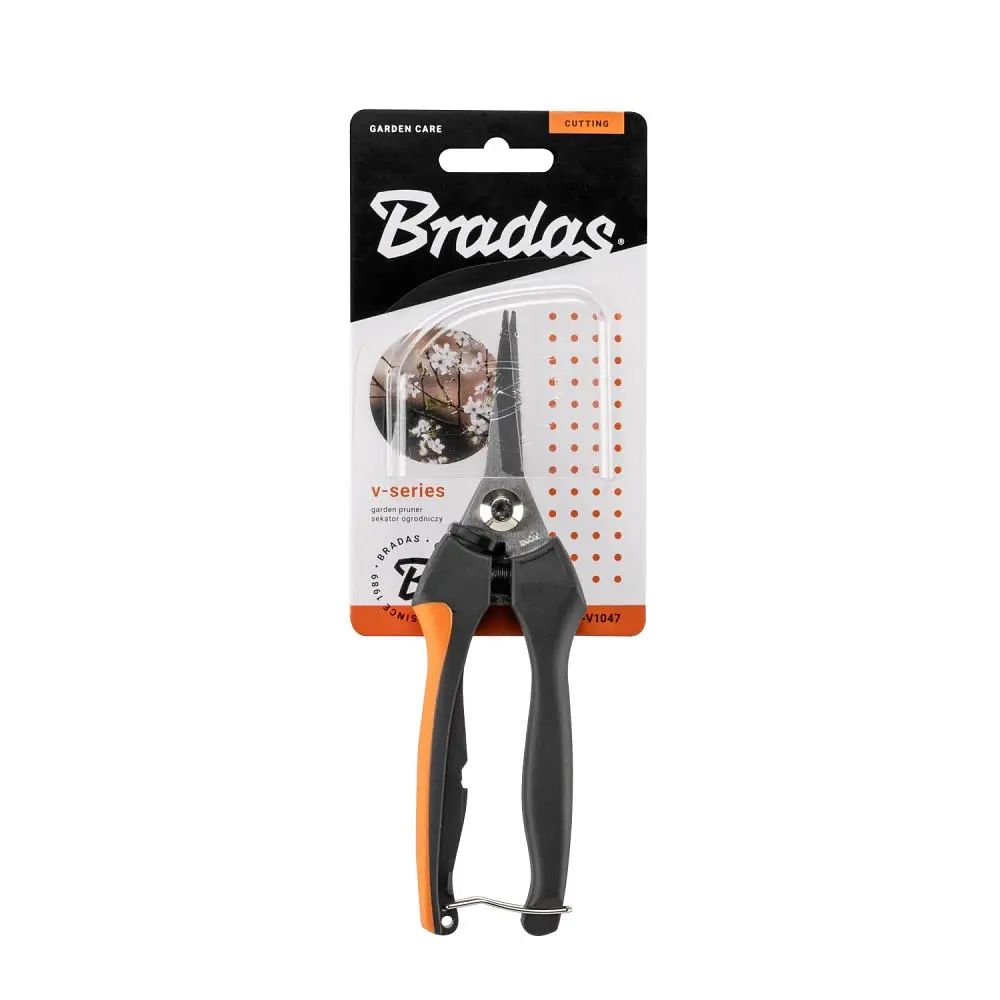 Секатор з прямим лезом Bradas V-SERIES, нержавіюча сталь (KT-V1047) - фото 2