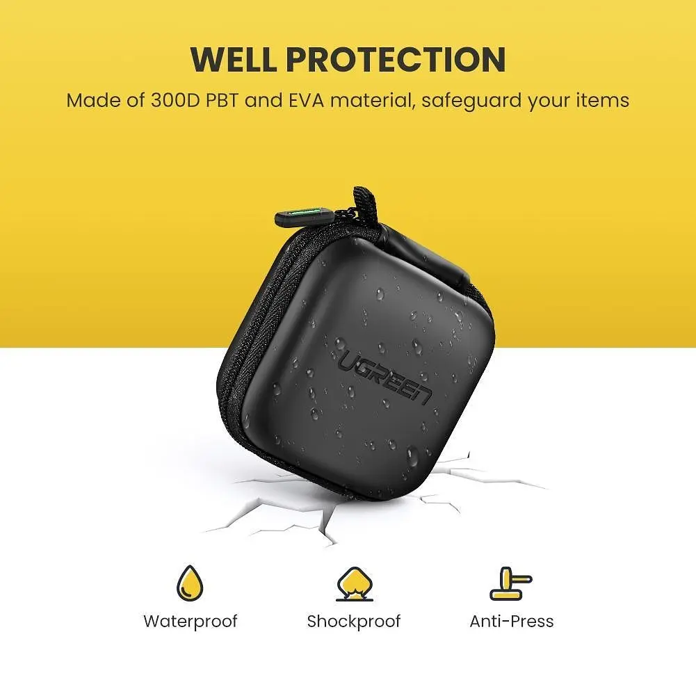 Чохол кейс для навушників Ugreen LP128 Headset Storage Bag (40816) Органайзер - фото 3