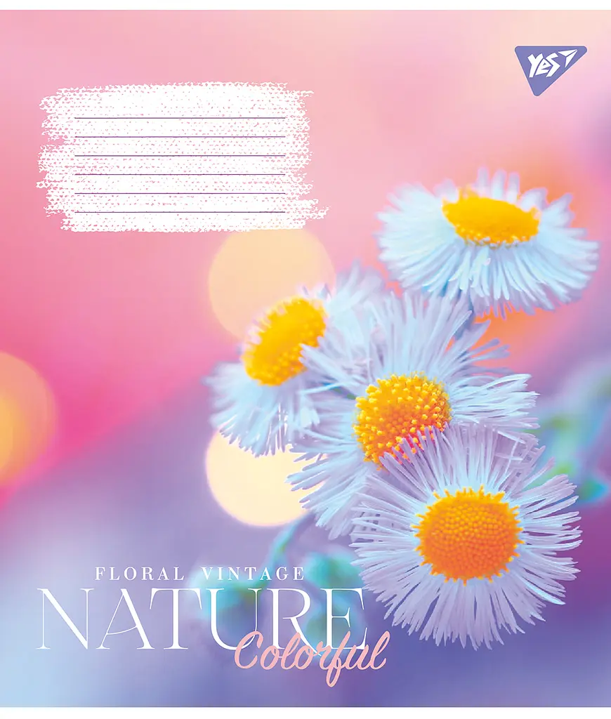 Набір зошитів Yes Nature colorful А5 в лінійку 96 аркушів 5 шт. (767181) - фото 3