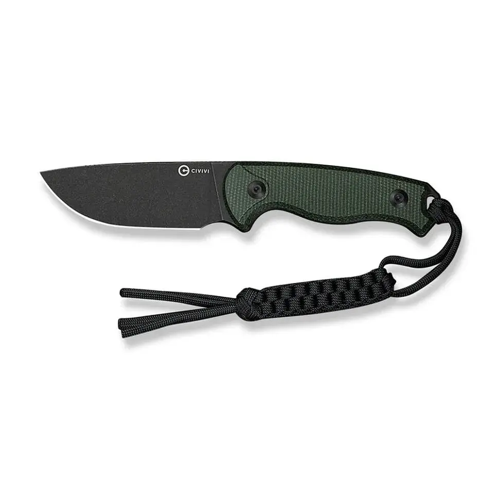 Ніж Civivi Timberbark, Green Micarta, Darkwash (C23094-3) - фото 4