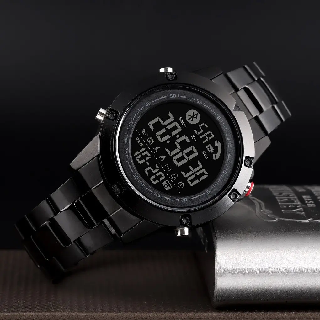 Чоловічий годинник Skmei 1500 Ideal (Чорний) - фото 9