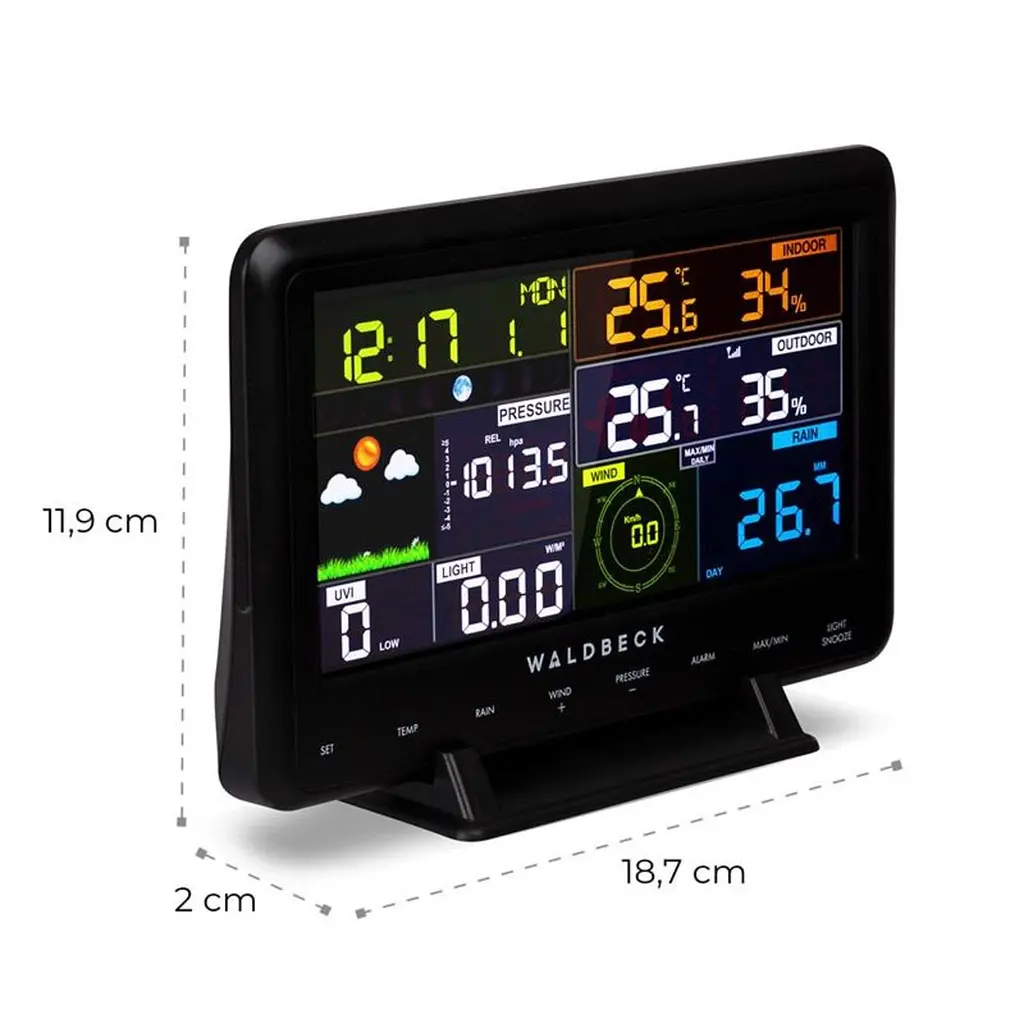 Профессиональная метеостанция Waldbeck Huygens (10032850) - фото 7