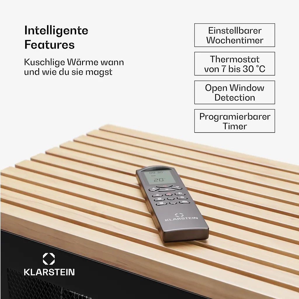 Камин электрический Klarstein Opala Smart (10045362) - фото 4