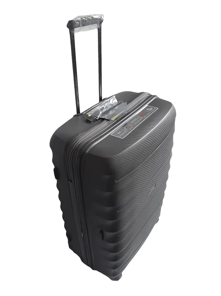 Валіза дорожня Гігант (XL) Поліпропілен Airtex 242 115л 76,5x52,5x33см Сірий (Grey) - фото 5