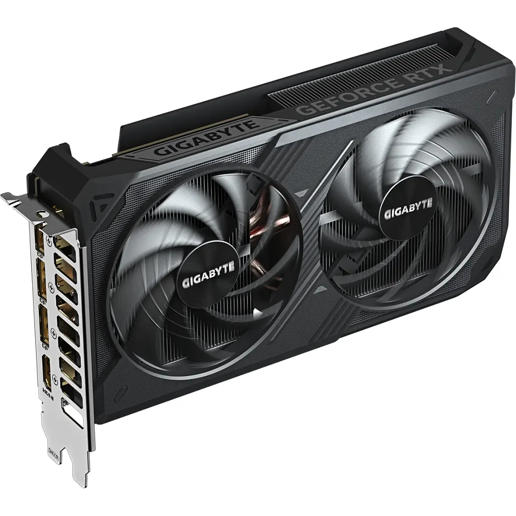 Видеокарта GIGABYTE GeForce RTX5060Ti 8Gb WINDFORCE OC (GV-N506TWF2OC-8GD) - фото 4