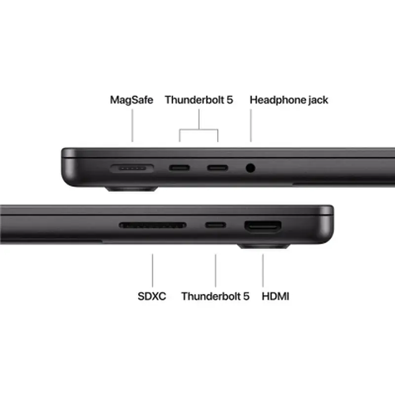Ноутбук Apple MacBook Pro 14 A3427 M5 Max Space Black (MGDU4UA/A) - фото 7