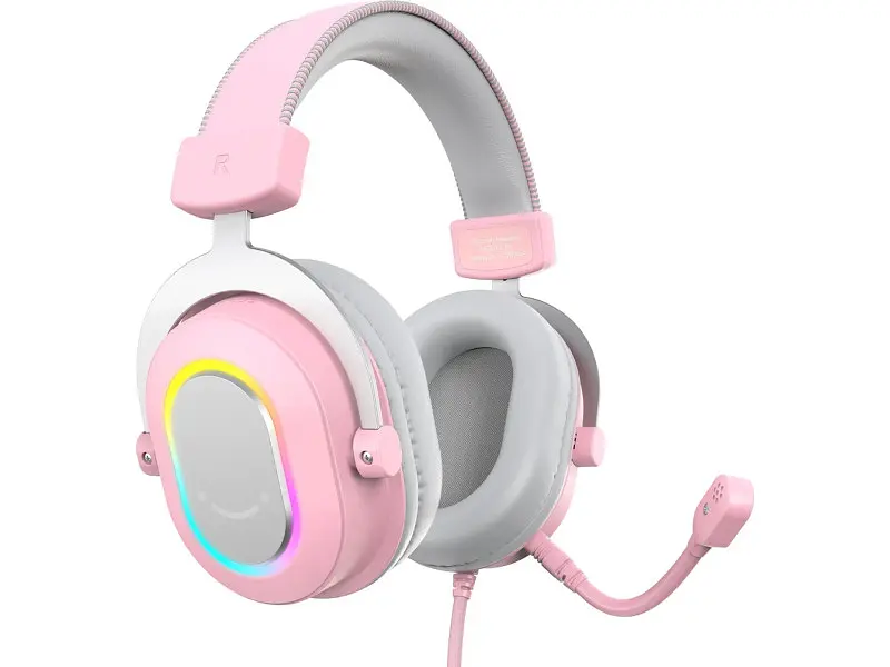 Навушники з мікрофоном Fifine H6 Pink (H6P) - фото 3