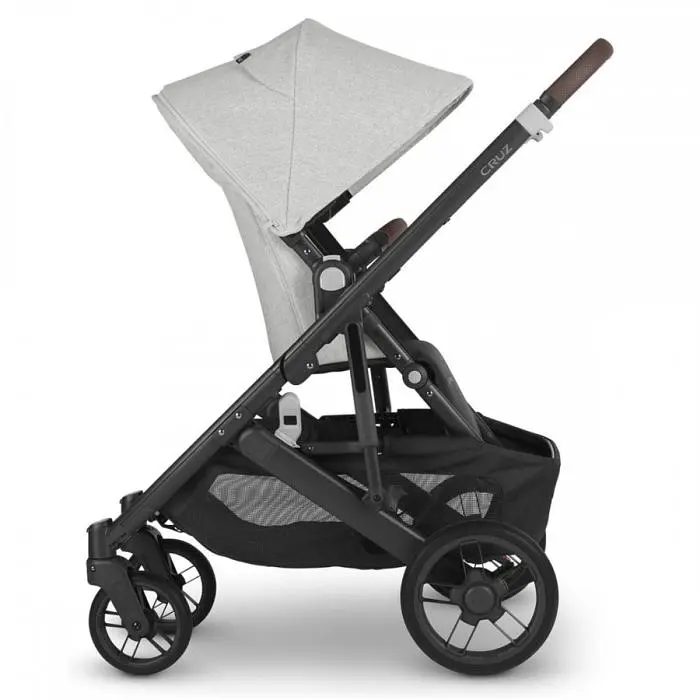 Прогулянкова коляска Uppababy Cruz V2 - Anthony + люлька Uppababy Carrycot-Anthony-White and Grey Chanille Carbon Frame  - фото 18