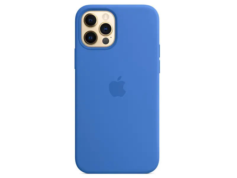 Чохол Apple Silicone Case for iPhone 12 Pro Max HQ Capri blue - фото 6