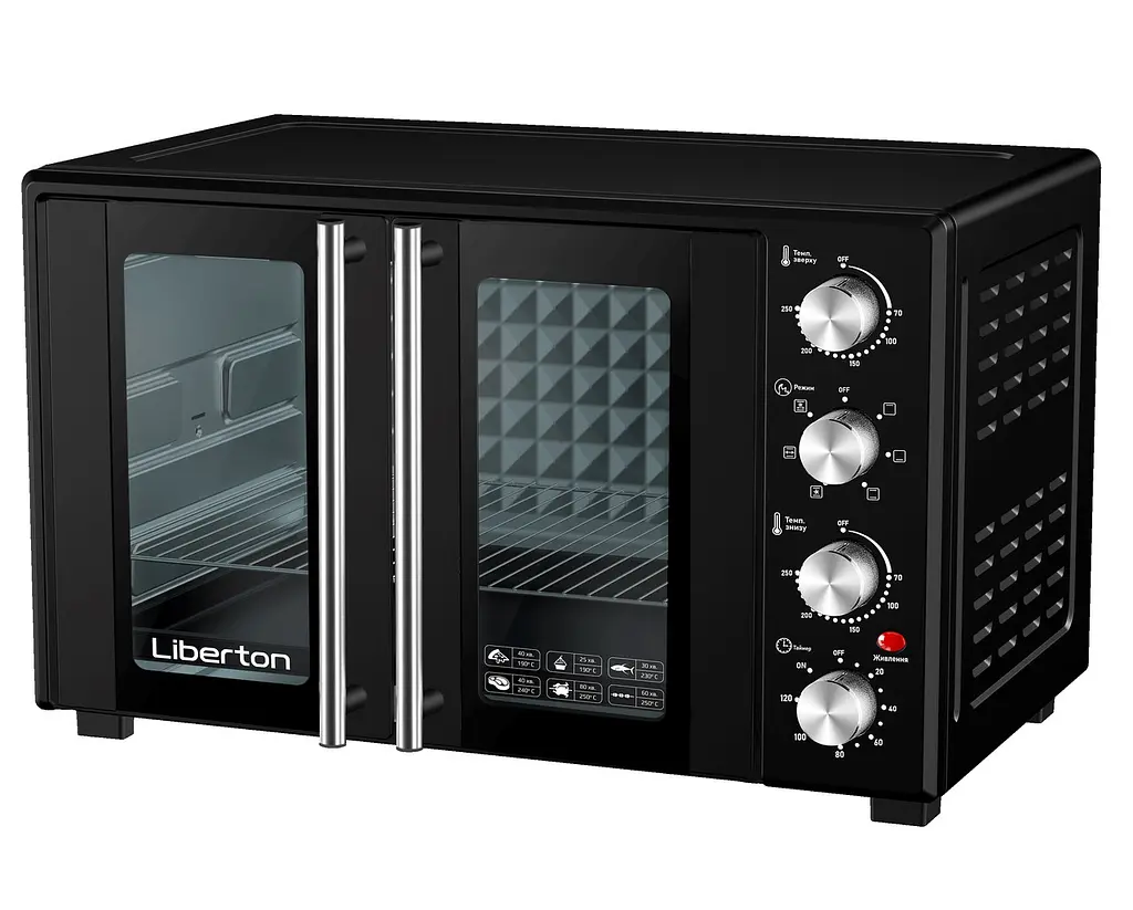Електродуховка Liberton LEO-500 Black 50 л