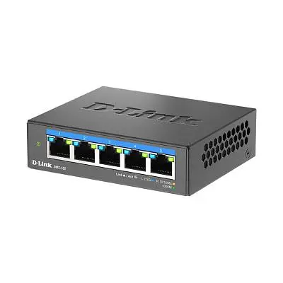Комутатор мережевий D-Link (DMS-105) - фото 5