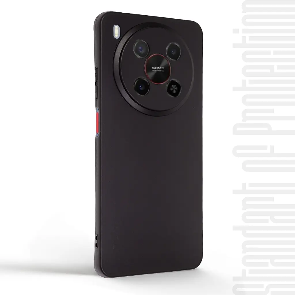 Чохол до мобільного телефона Armorstandart Matte Slim Fit ZTE Nubia V70 Max 4G Camera cover Black (ARM86132) - фото 2