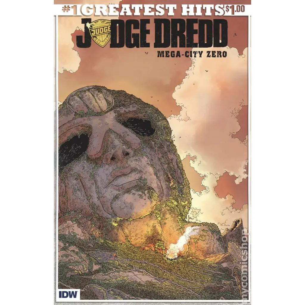 Judge Dredd Mega City Zero (2018 IDW) Greatest Hits #1 - Улісес Фаріньяс