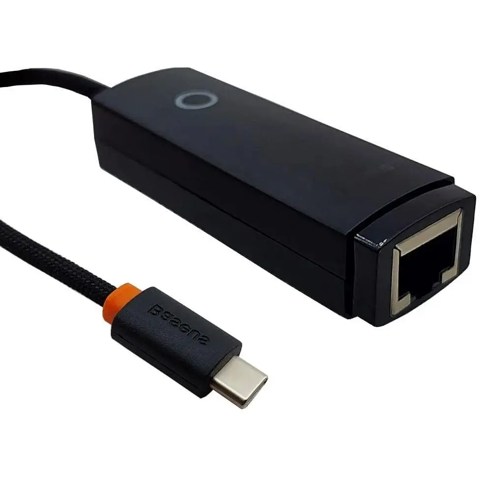 Перехідник - хаб конвертер Baseus Lite Series Ethernet 100Mbps (Usb to RJ45) WKQX000301