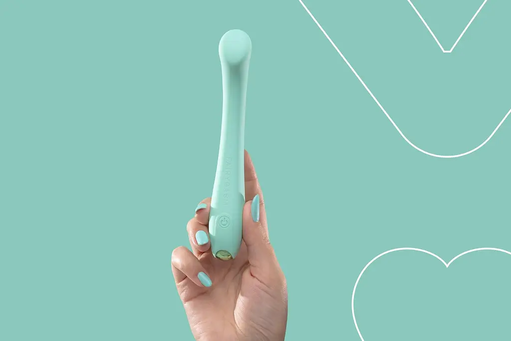 Вібратор FairyGasm MerryWand 17.5 см зелений - фото 2