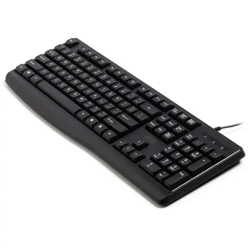 Клавіатура AOC KB120B USB UA Black (KB120B/97) - фото 3