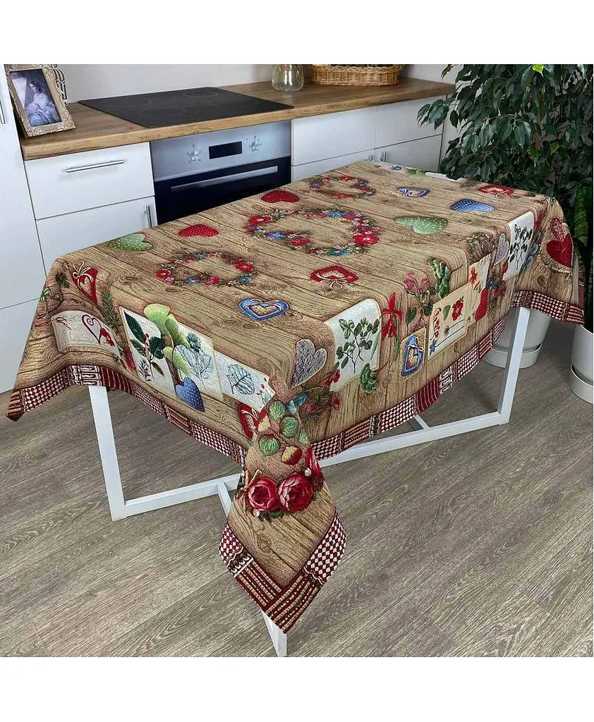 Скатертина Wooden 140х134 см ПРОВАНС (024647)