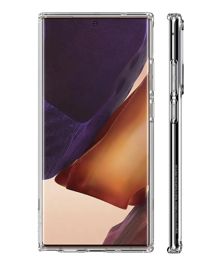 Оригінальний чохол Spigen Ultra Hybrid для Samsung Galaxy Note 20 Ultra Crystal Clear (ACS01393) - фото 2