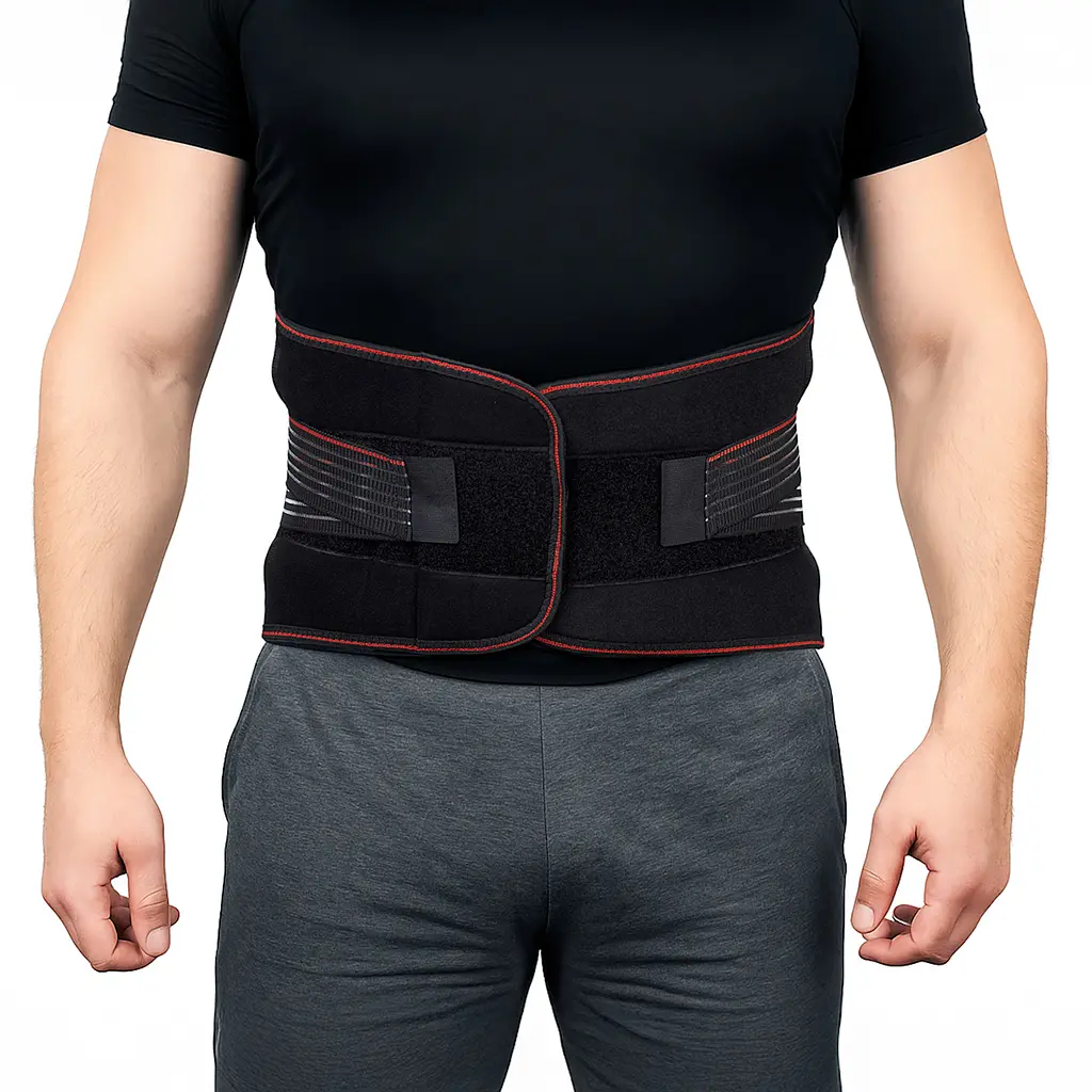 Бандаж на поперековий відділ хребта GAMMA R4208 L-XL Чорний (CO004304) - фото 4