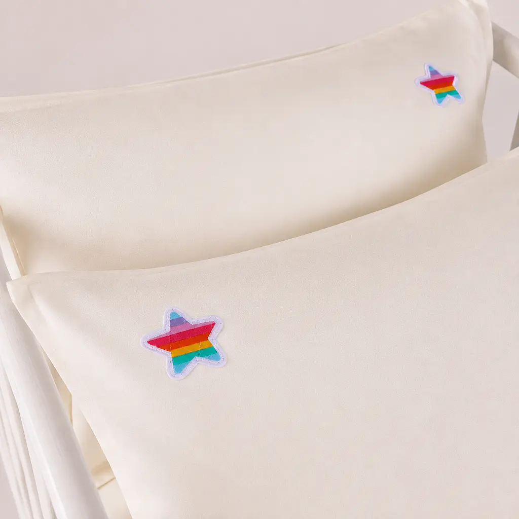 Дитяча постільна білизна MIRSON LITTLE KIDS Poplin Edition Unicorn Milky White 110х160см (2200013086369) - фото 6