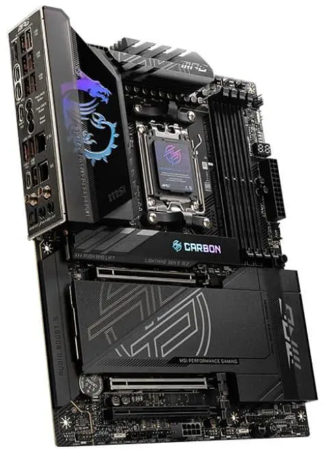 Материнська плата MSI MPG X870E CARBON WIFI (MPG X870E CARBON WIFI) (Socket AM5, AMD X870E, ATX) - фото 3