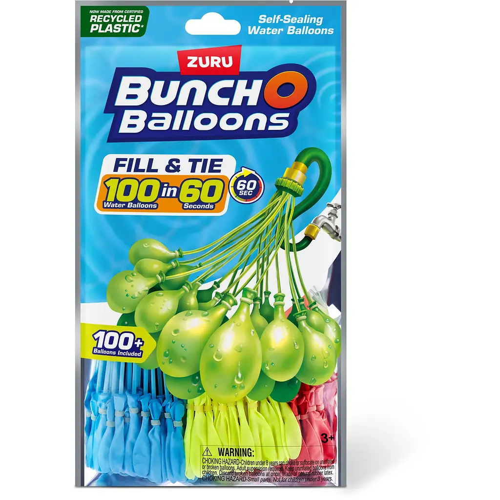 Ігровий набір Bunch O Balloons Водні кульки 100 шт. в асортименті - фото 3