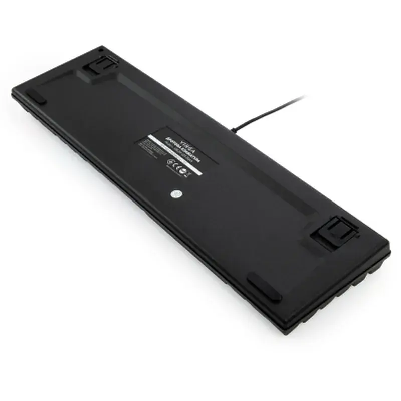 Клавіатура Vinga KBGM-101 LED Red Switch USB Black (KBGM-101 Black) - фото 6