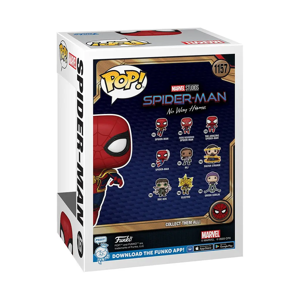 Фігурка Funko POP Marvel: SM:NWH S3- Spider-Man Leaping SM1 det0018158 - фото 3