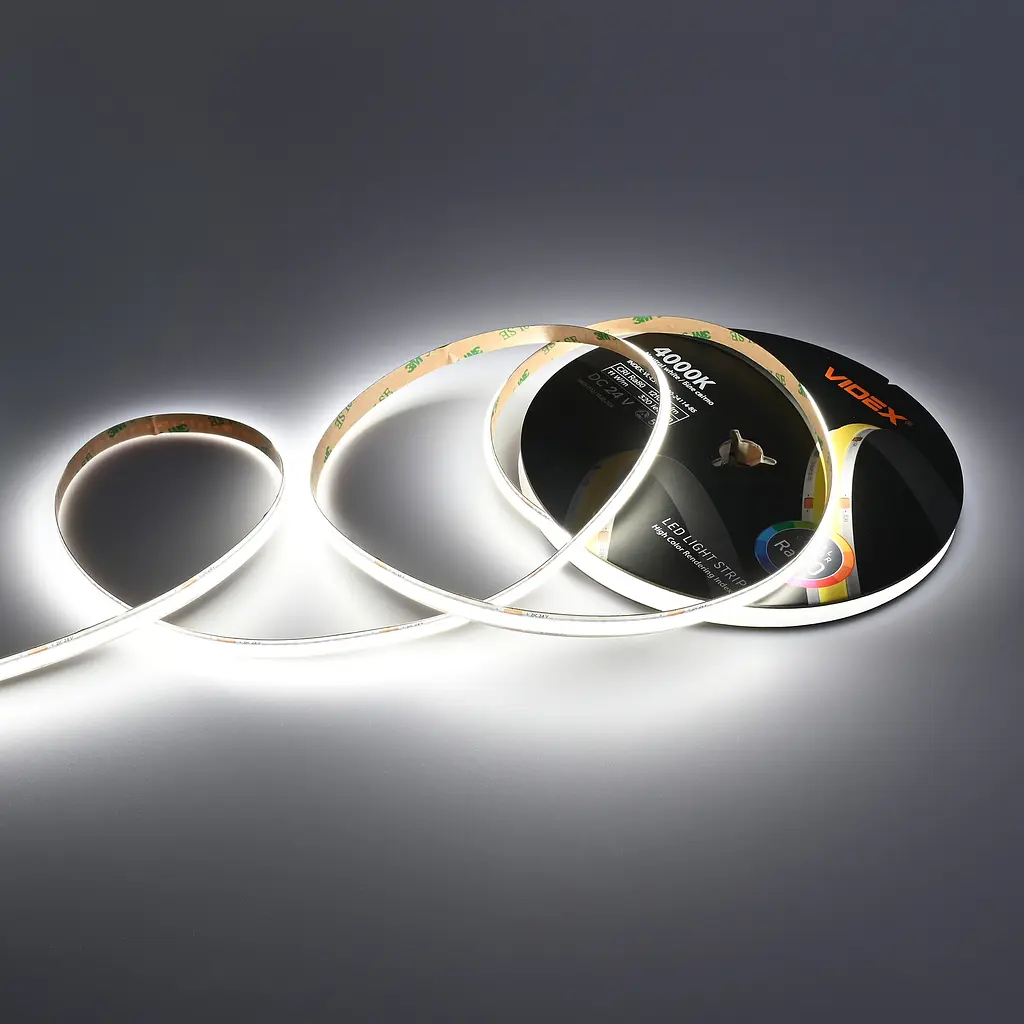 LED стрічка VIDEX COB DC24V 55W 5M 4000K Ra80 IP20 VL-LSTCB320-24114-B5) VIDEX (29204-000) - фото 12