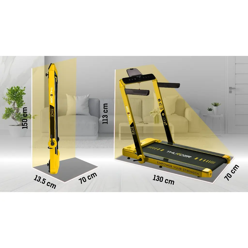 Беговая дорожка THUNDER Race Gold - фото 2