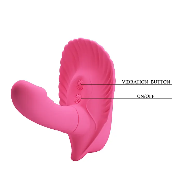 Вібратор Pretty Love Fancy Clamshell Pink - фото 9