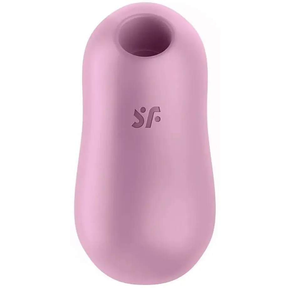 Вакуумний стимулятор із вібрацією Satisfyer Cotton Candy Фіолетовий - фото 3