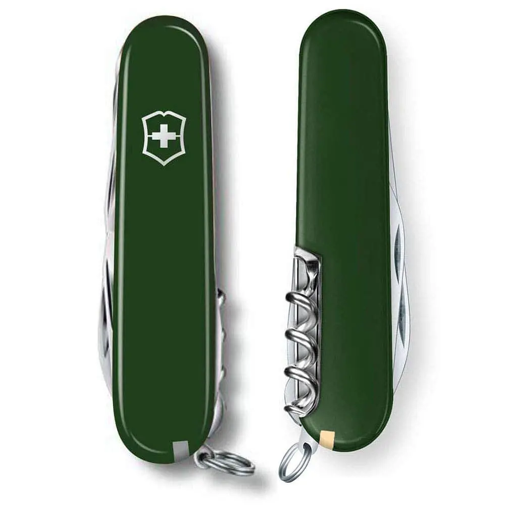 Ніж Victorinox Huntsman 91мм,15функ,зел