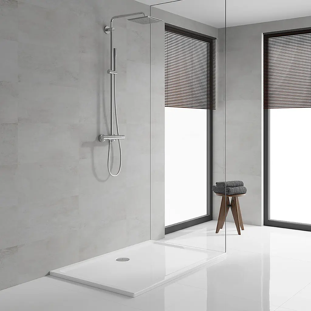 Душова система термостатична Grohe QuickFix Vitalio Joy System 230 26365000, Хром - фото 8