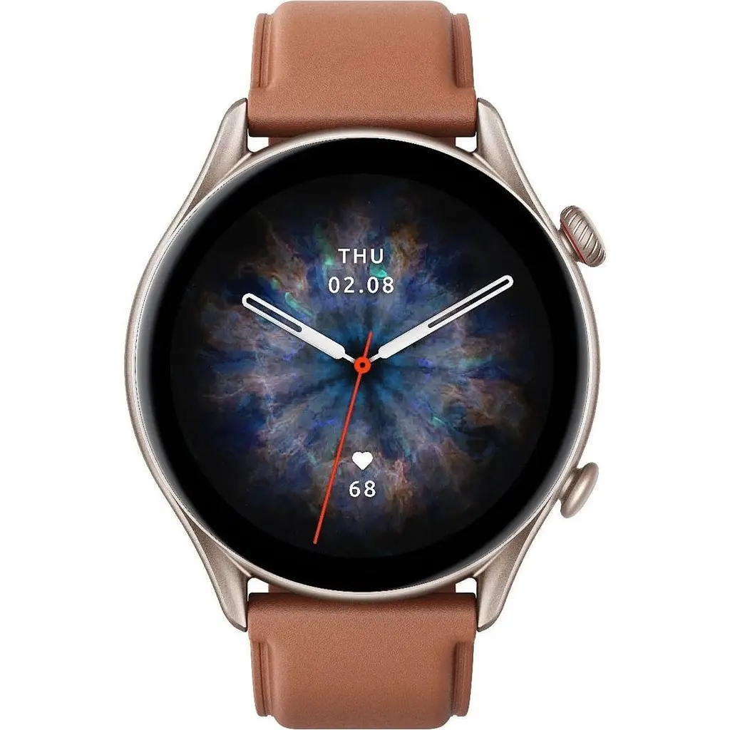Смарт-часы Amazfit GTR 3 Pro Brown Leather [65686] - фото 3
