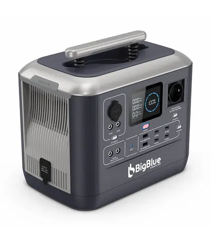 Портативная зарядная станция BigBlue CP1000 1000W/1075 Вт/ч/LiFePO4 - фото 6